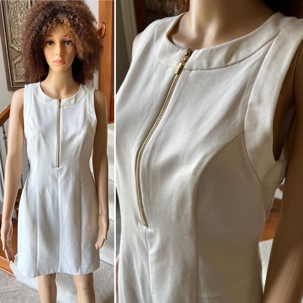 Boston Proper Chic White Dress Sz10
